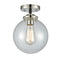 Innovations Lighting Beacon 1 Light 8" Semi-Flush Mount 284-1C-BPN-G202-8-LED