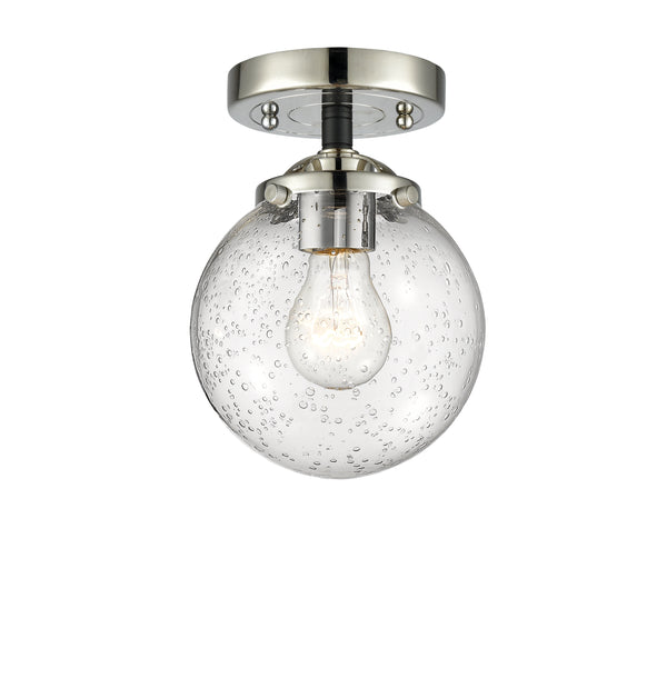 Innovations Lighting Beacon 1 Light 6" Semi-Flush Mount 284-1C-BPN-G204-6-LED