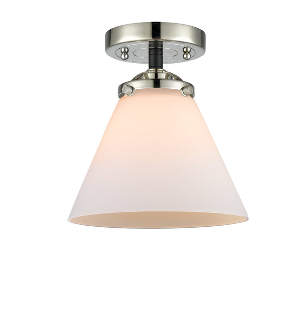Innovations Lighting Large Cone 1 Light Semi-Flush Mount Part Of The Nouveau Collection 284-1C-BPN-G41