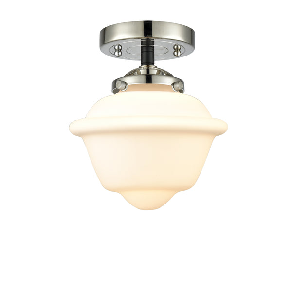 Innovations Lighting Small Oxford 1 Light Semi-Flush Mount Part Of The Nouveau Collection 284-1C-BPN-G531