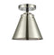 Innovations Lighting Appalachian 1 Light Semi-Flush Mount Part Of The Nouveau Collection 284-1C-BPN-M13-PN