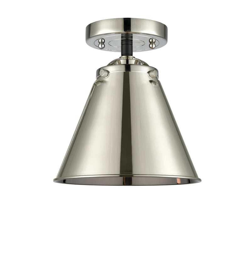 Innovations Lighting Appalachian 1 Light Semi-Flush Mount Part Of The Nouveau Collection 284-1C-BPN-M13-PN