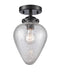 Innovations Lighting Geneseo 1 Light Semi-Flush Mount Part Of The Nouveau Collection 284-1C-OB-G165