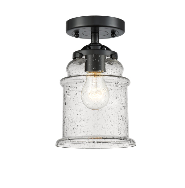 Innovations Lighting Canton 1 Light Semi-Flush Mount Part Of The Nouveau Collection 284-1C-OB-G184-LED