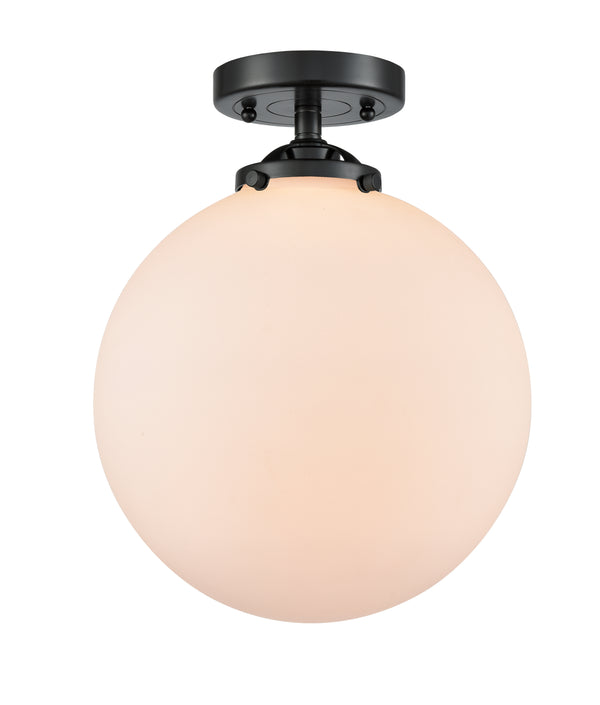 Innovations Lighting Beacon 1 Light 10" Semi-Flush Mount 284-1C-OB-G201-10-LED
