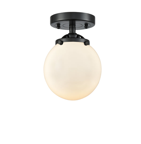 Innovations Lighting Beacon 1 Light 6" Semi-Flush Mount 284-1C-OB-G201-6