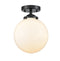 Innovations Lighting Beacon 1 Light 8" Semi-Flush Mount 284-1C-OB-G201-8