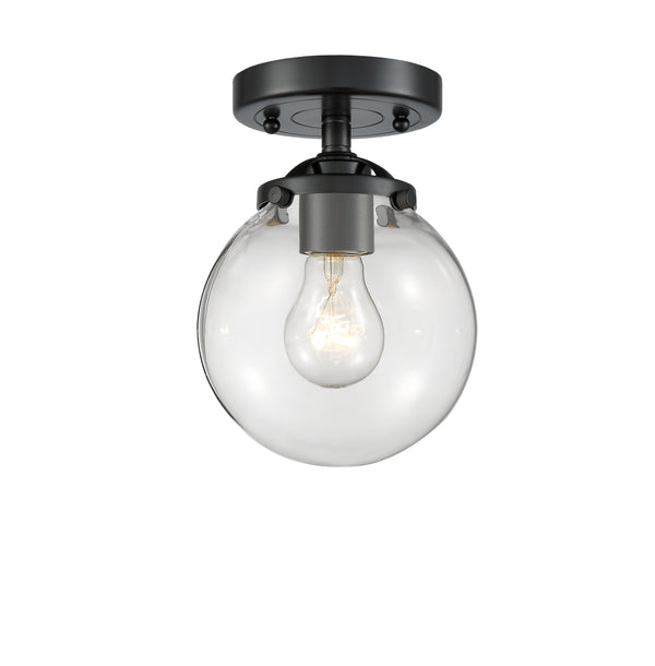 Innovations Lighting Beacon 1 Light 6" Semi-Flush Mount 284-1C-OB-G202-6-LED