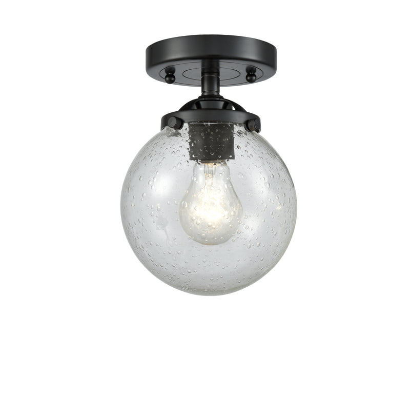 Innovations Lighting Beacon 1 Light 6" Semi-Flush Mount 284-1C-OB-G204-6-LED