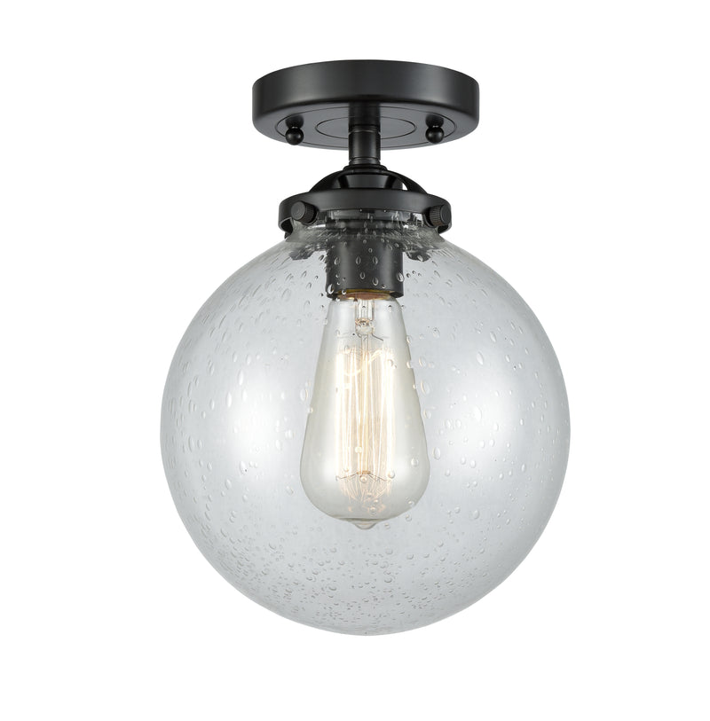 Innovations Lighting Beacon 1 Light 8" Semi-Flush Mount 284-1C-OB-G204-8