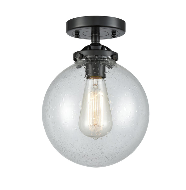 Innovations Lighting Beacon 1 Light 8" Semi-Flush Mount 284-1C-OB-G204-8-LED