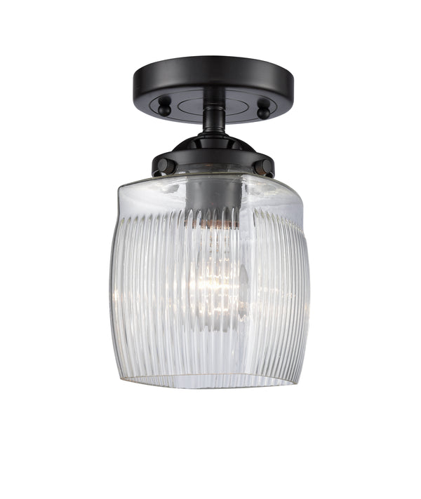 Innovations Lighting Colton 1 Light Semi-Flush Mount Part Of The Nouveau Collection 284-1C-OB-G302