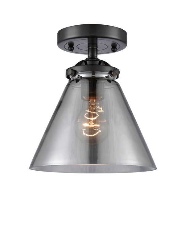 Innovations Lighting Large Cone 1 Light Semi-Flush Mount Part Of The Nouveau Collection 284-1C-OB-G43-LED
