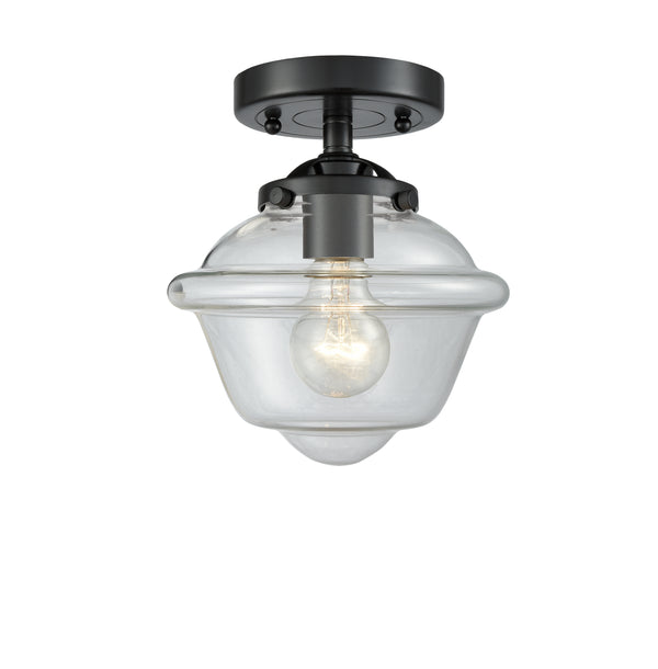 Innovations Lighting Small Oxford 1 Light Semi-Flush Mount Part Of The Nouveau Collection 284-1C-OB-G532-LED