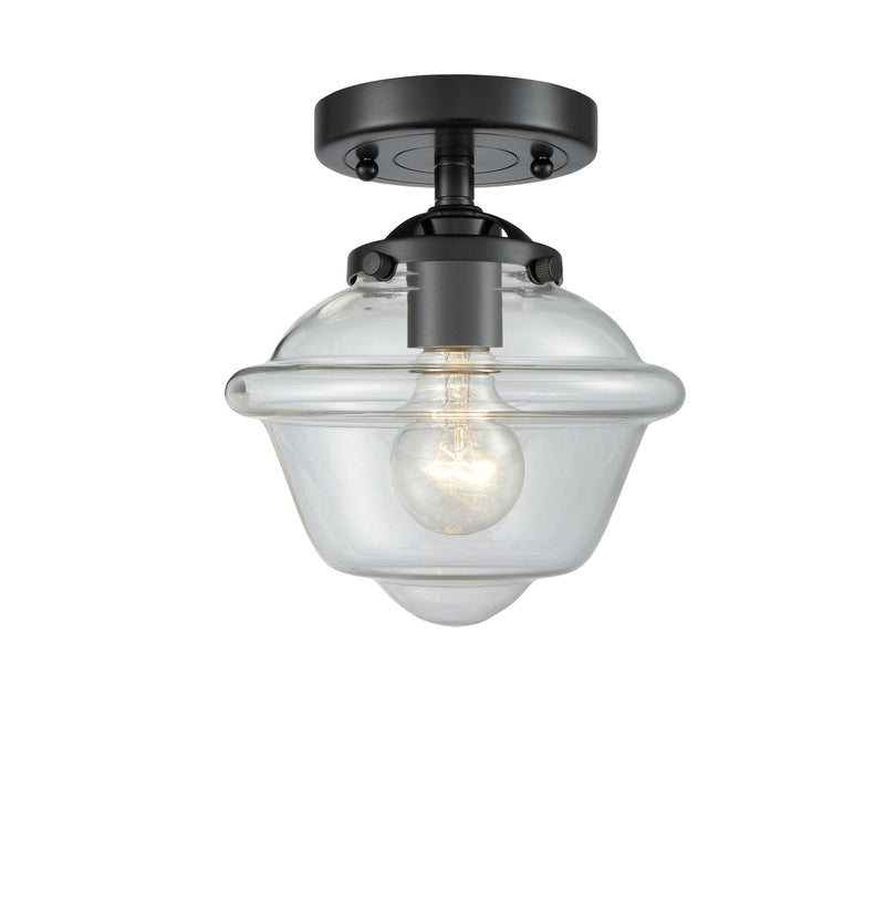Innovations Lighting Small Oxford 1 Light Semi-Flush Mount Part Of The Nouveau Collection 284-1C-OB-G532-LED
