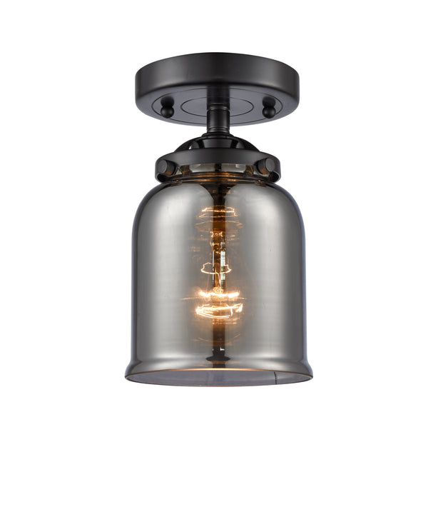 Innovations Lighting Small Bell 1 Light Semi-Flush Mount Part Of The Nouveau Collection 284-1C-OB-G53