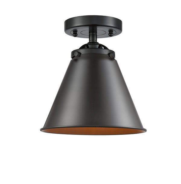 Innovations Lighting Appalachian 1 Light Semi-Flush Mount Part Of The Nouveau Collection 284-1C-OB-M13-OB