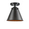 Innovations Lighting Appalachian 1 Light Semi-Flush Mount Part Of The Nouveau Collection 284-1C-OB-M13-OB