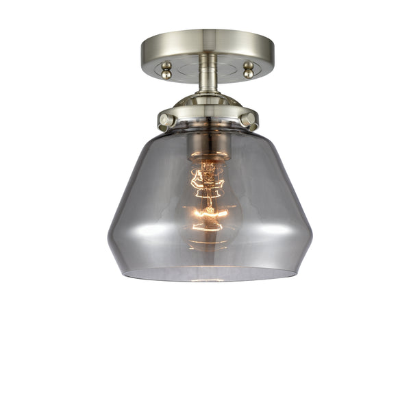 Innovations Lighting Fulton 1 Light Semi-Flush Mount Part Of The Nouveau Collection 284-1C-SN-G173-LED