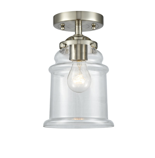 Innovations Lighting Canton 1 Light Semi-Flush Mount Part Of The Nouveau Collection 284-1C-SN-G182