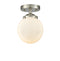 Innovations Lighting Beacon 1 Light 6" Semi-Flush Mount 284-1C-SN-G201-6