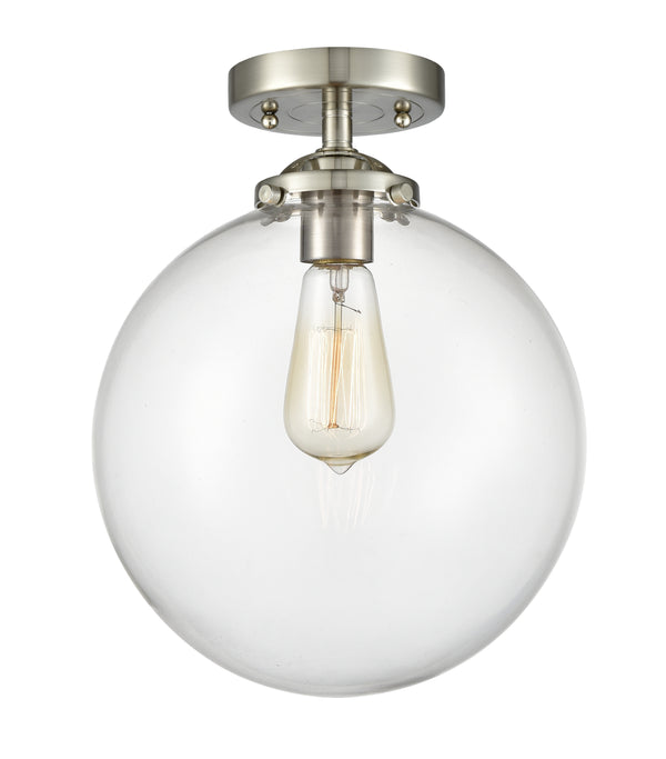 Innovations Lighting Beacon 1 Light 10" Semi-Flush Mount 284-1C-SN-G202-10
