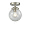 Innovations Lighting Beacon 1 Light 6" Semi-Flush Mount 284-1C-SN-G204-6-LED