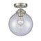 Innovations Lighting Beacon 1 Light 8" Semi-Flush Mount 284-1C-SN-G204-8-LED