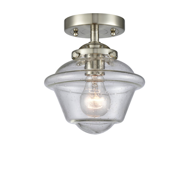 Innovations Lighting Small Oxford 1 Light Semi-Flush Mount Part Of The Nouveau Collection 284-1C-SN-G534