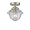 Innovations Lighting Small Oxford 1 Light Semi-Flush Mount Part Of The Nouveau Collection 284-1C-SN-G534