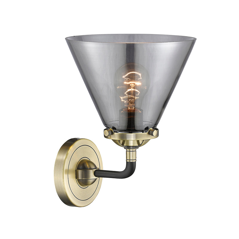 Innovations Lighting Large Cone 1 Light Sconce Part Of The Nouveau Collection 284-1W-BAB-G43