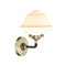 Innovations Lighting Small Oxford 1 Light Sconce Part Of The Nouveau Collection 284-1W-BAB-G531