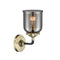 Innovations Lighting Small Bell 1 Light Sconce Part Of The Nouveau Collection 284-1W-BAB-G53