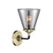 Innovations Lighting Small Cone 1 Light Sconce Part Of The Nouveau Collection 284-1W-BAB-G63