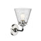 Innovations Lighting Small Cone 1 Light Sconce Part Of The Nouveau Collection 284-1W-BPN-G64
