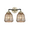 Chatham Bath Vanity Light shown in the Black Antique Brass finish with a Mercury shade