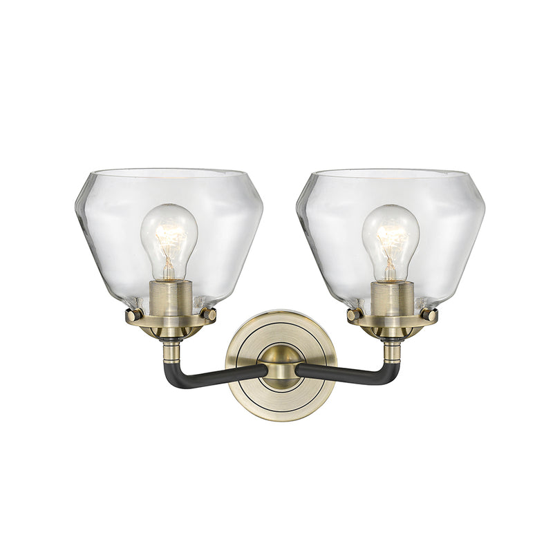Innovations Lighting Fulton 2 Light Bath Vanity Light Part Of The Nouveau Collection 284-2W-BAB-G172