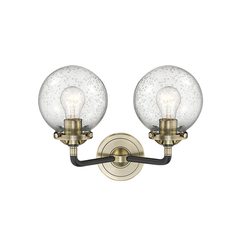 Innovations Lighting Beacon 2 Light 14" Bath Vanity Light 284-2W-BAB-G204-6