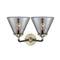 Innovations Lighting Large Cone 2 Light Bath Vanity Light Part Of The Nouveau Collection 284-2W-BAB-G43