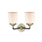 Innovations Lighting Small Bell 2 Light Bath Vanity Light Part Of The Nouveau Collection 284-2W-BAB-G51-LED