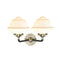 Innovations Lighting Small Oxford 2 Light Bath Vanity Light Part Of The Nouveau Collection 284-2W-BAB-G531