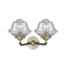 Innovations Lighting Small Oxford 2 Light Bath Vanity Light Part Of The Nouveau Collection 284-2W-BAB-G534