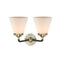 Innovations Lighting Small Cone 2 Light Bath Vanity Light Part Of The Nouveau Collection 284-2W-BAB-G61