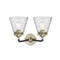 Innovations Lighting Small Cone 2 Light Bath Vanity Light Part Of The Nouveau Collection 284-2W-BAB-G64