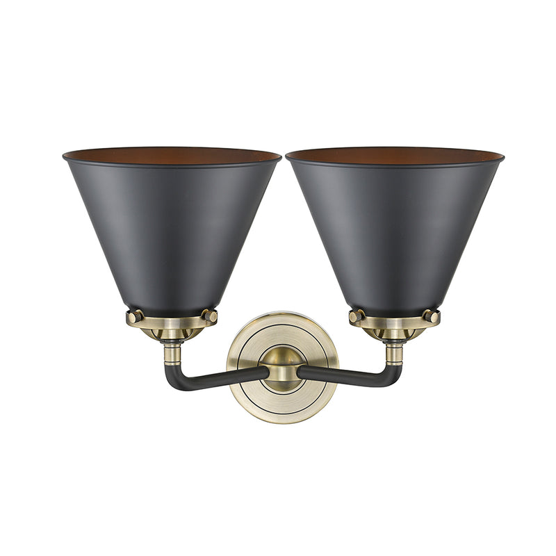 Innovations Lighting Appalachian 2 Light Bath Vanity Light Part Of The Nouveau Collection 284-2W-BAB-M13-BK