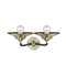 Innovations Lighting Railroad 2 Light Bath Vanity Light Part Of The Nouveau Collection 284-2W-BAB-M4-AB