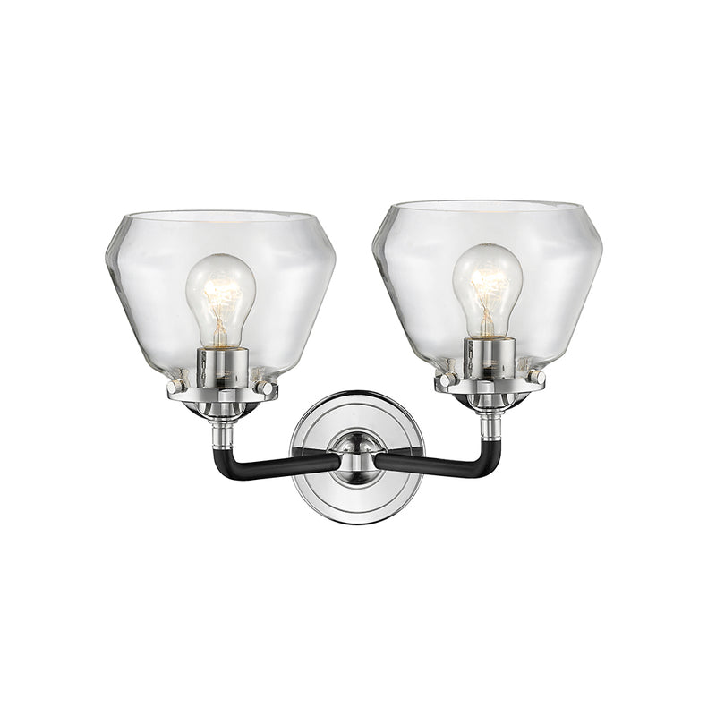 Innovations Lighting Fulton 2 Light Bath Vanity Light Part Of The Nouveau Collection 284-2W-BPN-G172