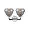 Innovations Lighting Fulton 2 Light Bath Vanity Light Part Of The Nouveau Collection 284-2W-BPN-G173-LED
