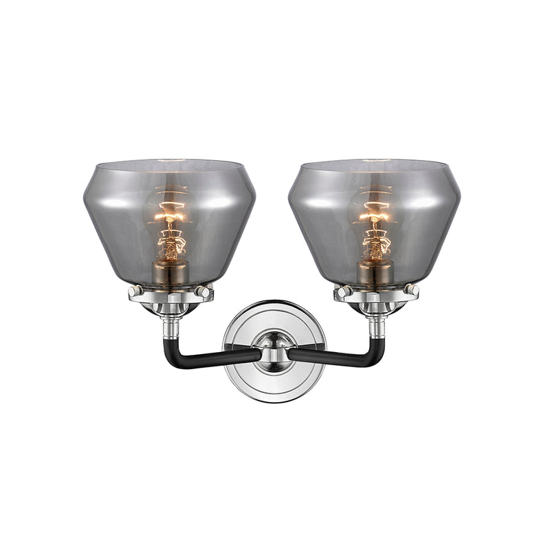 Innovations Lighting Fulton 2 Light Bath Vanity Light Part Of The Nouveau Collection 284-2W-BPN-G173-LED