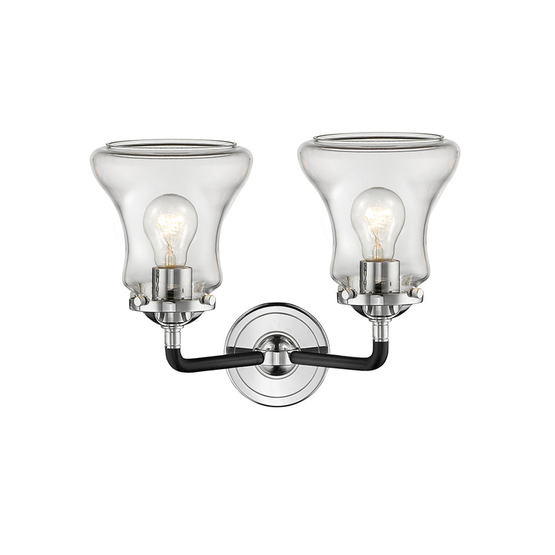 Innovations Lighting Bellmont 2 Light Bath Vanity Light Part Of The Nouveau Collection 284-2W-BPN-G192